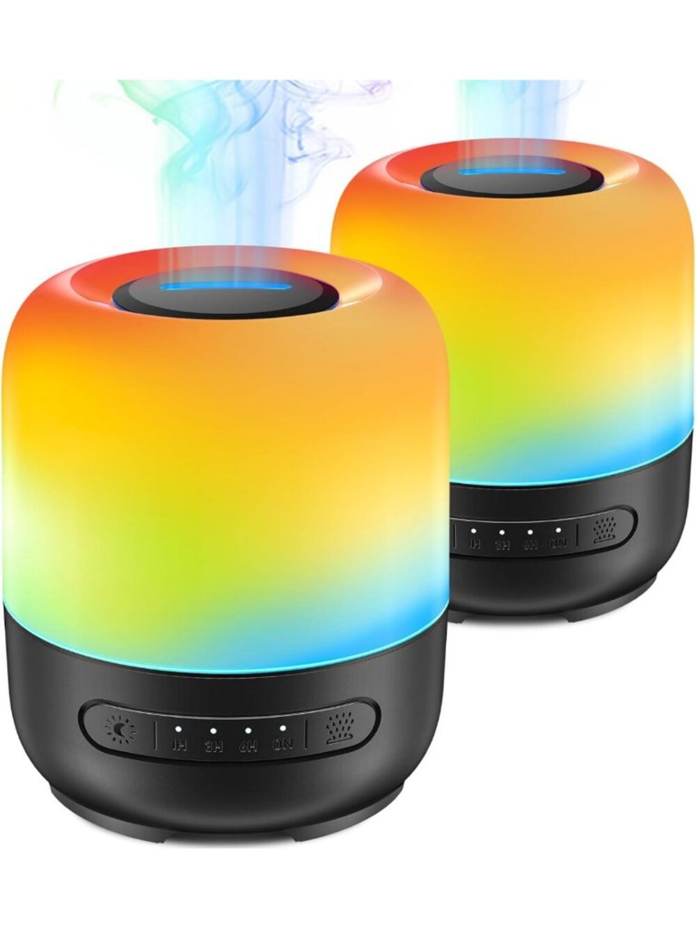 300ml Ultrasonic Essential Oil Diffuser & Humidifier with 7 Color Lights, Quiet